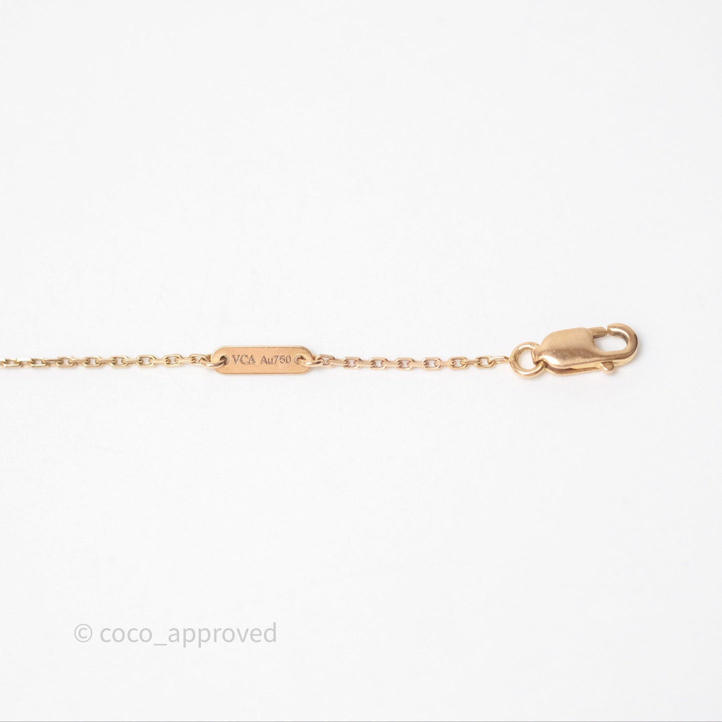 Van Cleef & Arpels Sweet Hearts Bracelet Rose Gold Red Carnelian