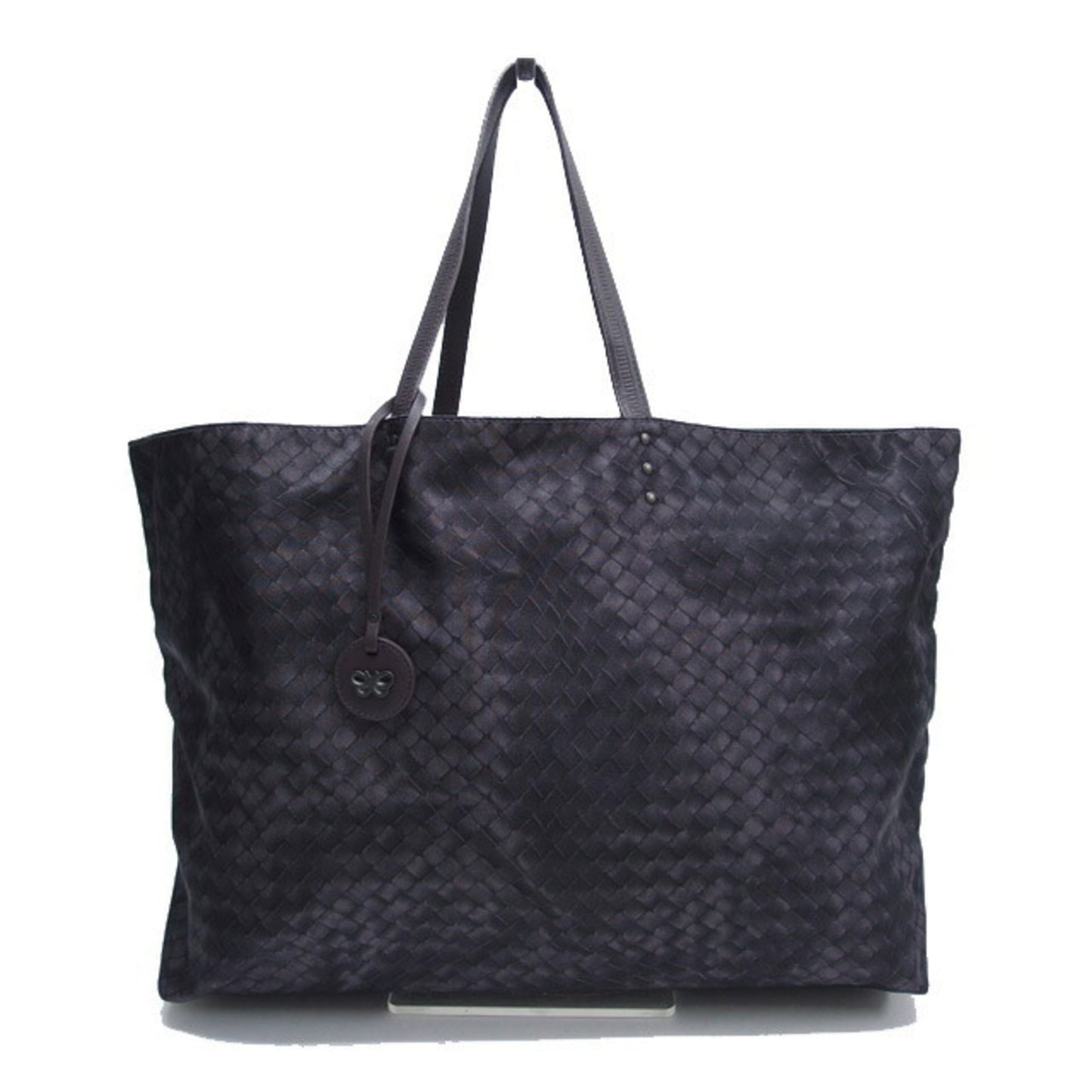 Luxury Bottega Veneta  Nylon Leather Handbag Tote Bag ()