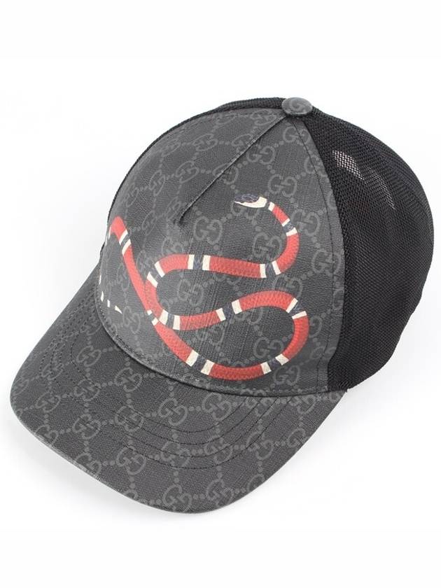 Luxury Gucci Trending 2025 Snake Supreme Mesh Ball Cap M
