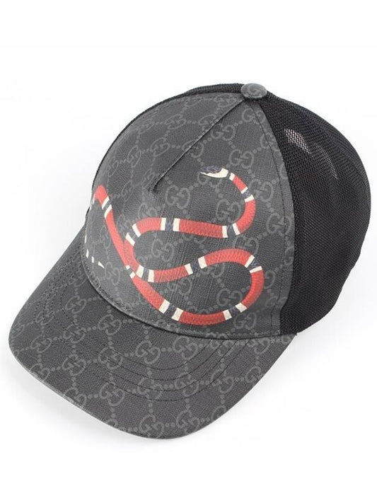 Fendi Luxury Gucci Trending 2025 Snake Supreme Mesh Ball Cap L