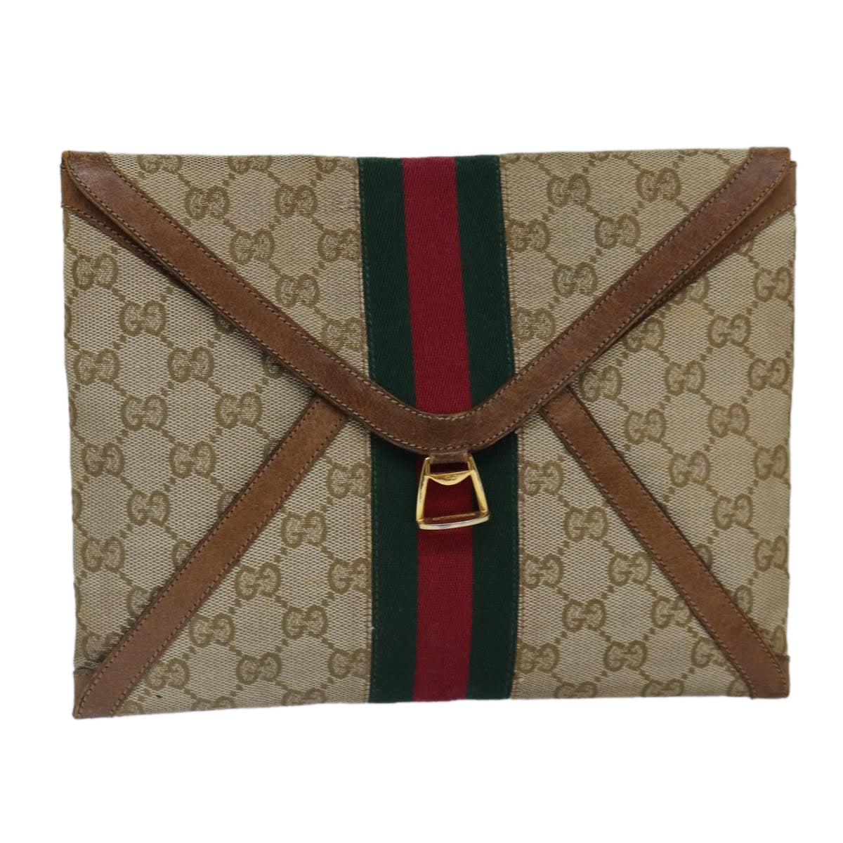 Luxury Gucci Trending 2025 Ophidia  Canvas Clutch Bag