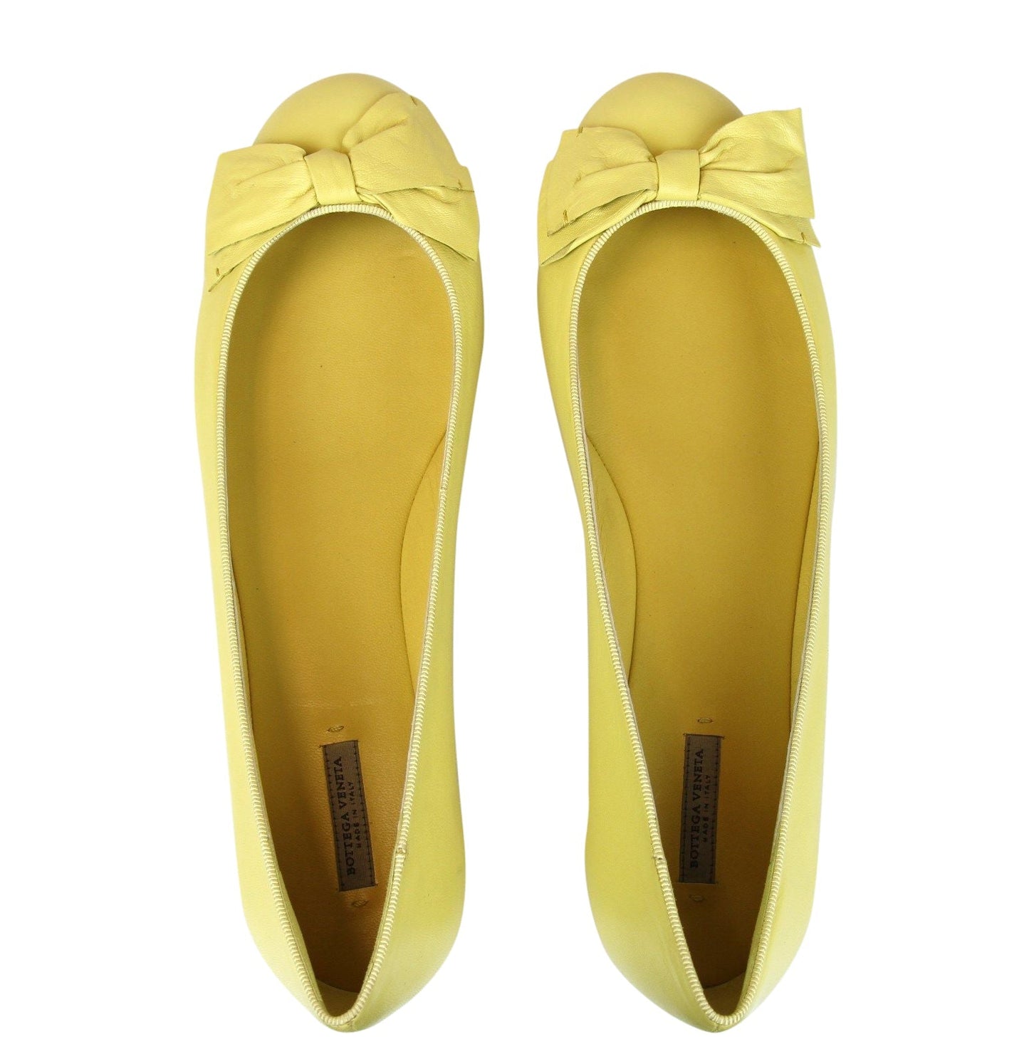 Luxury Bottega Veneta Women's Leather Ballerina Ballet Flat