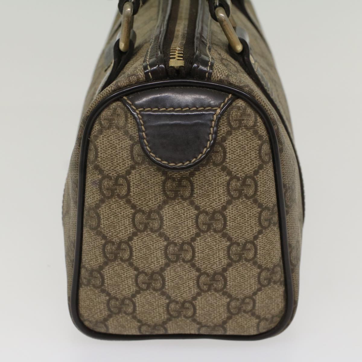Luxury Gucci GG Supreme Hand Bag PVC Leather Beige 193604  54006