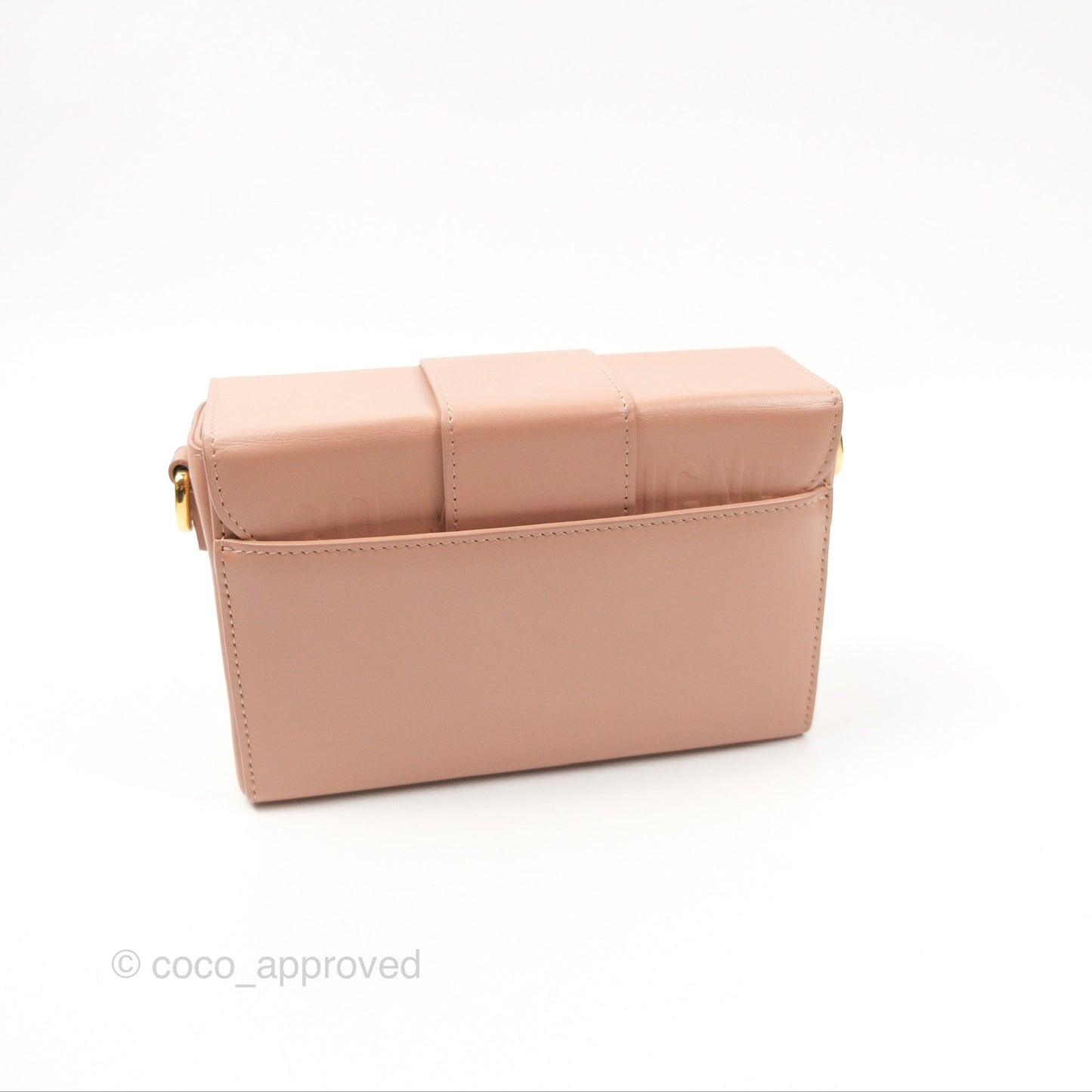 Christian Dior 30 Montaigne Rose Des Vents Calfskin Box Bag