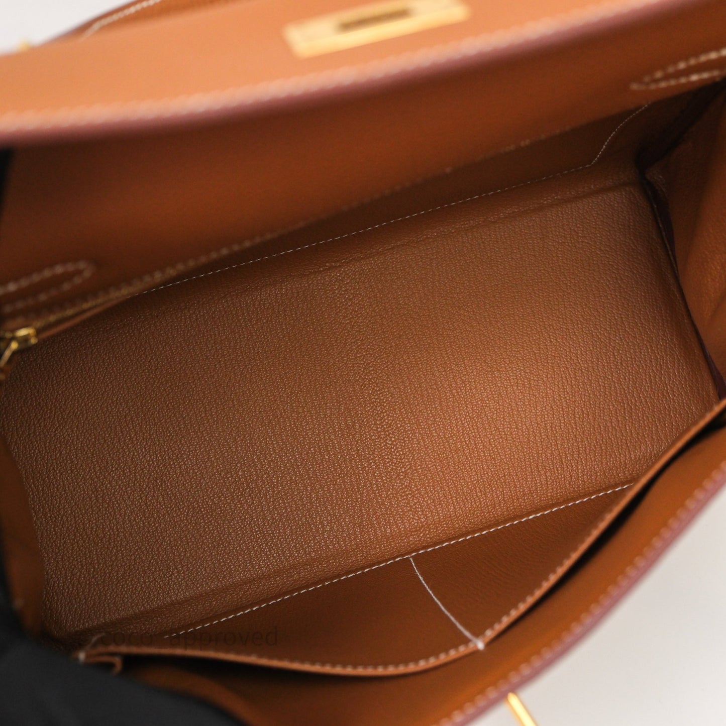 Hermes Kelly 28 Gold Togo Gold Hardware