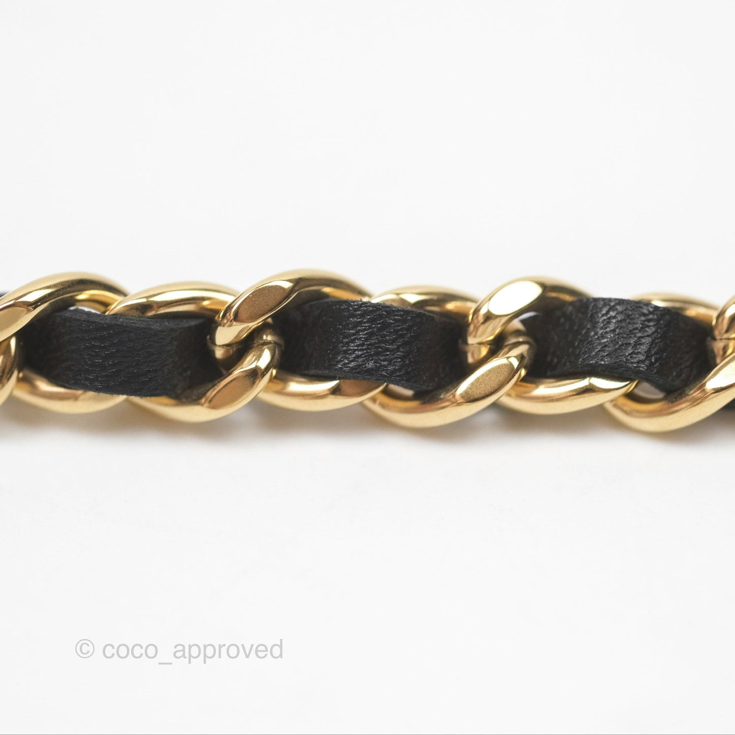 Chanel Quilted Classic Wallet on Chain WOC Black Lambskin Gold Hardware