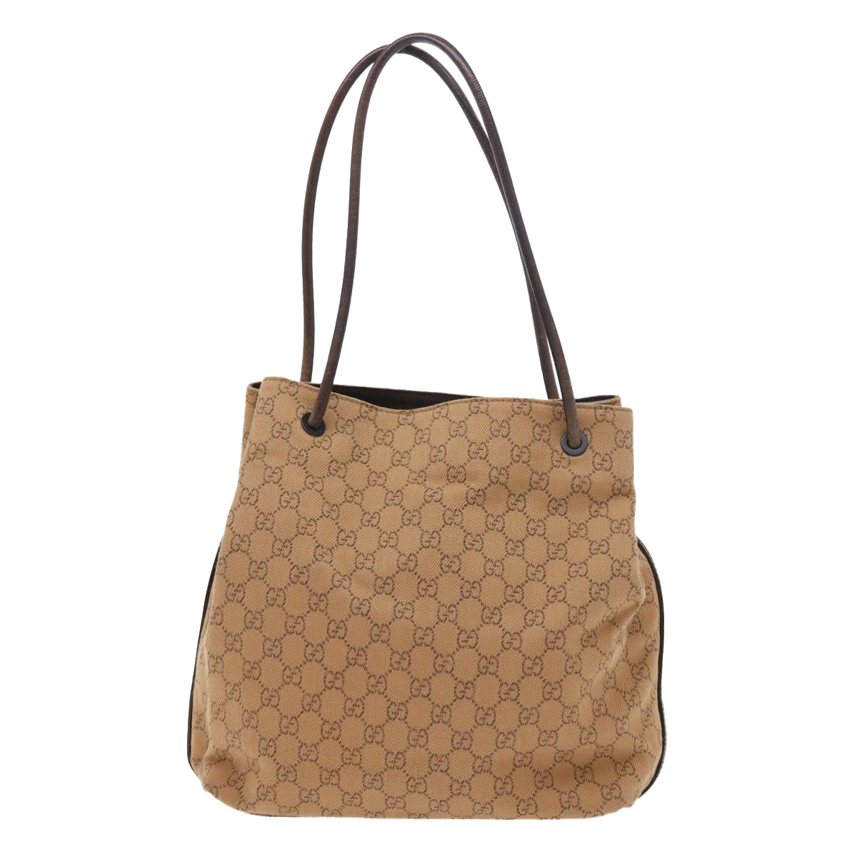 Luxury Gucci GG Canvas Shoulder Bag Brown 101341  54133