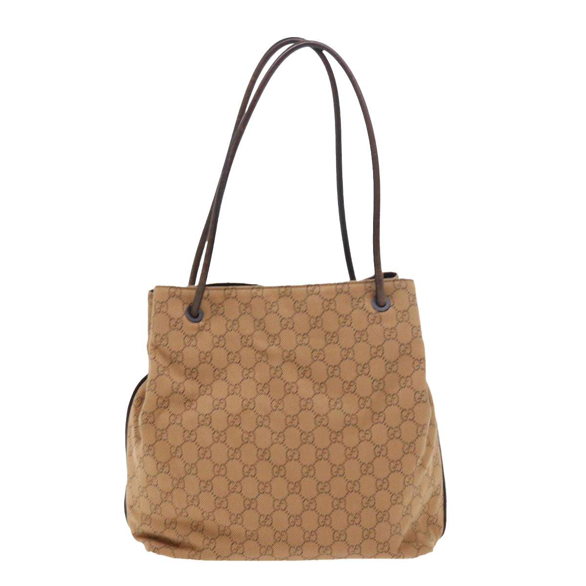 Luxury Gucci GG Canvas Shoulder Bag Brown 101341  54133