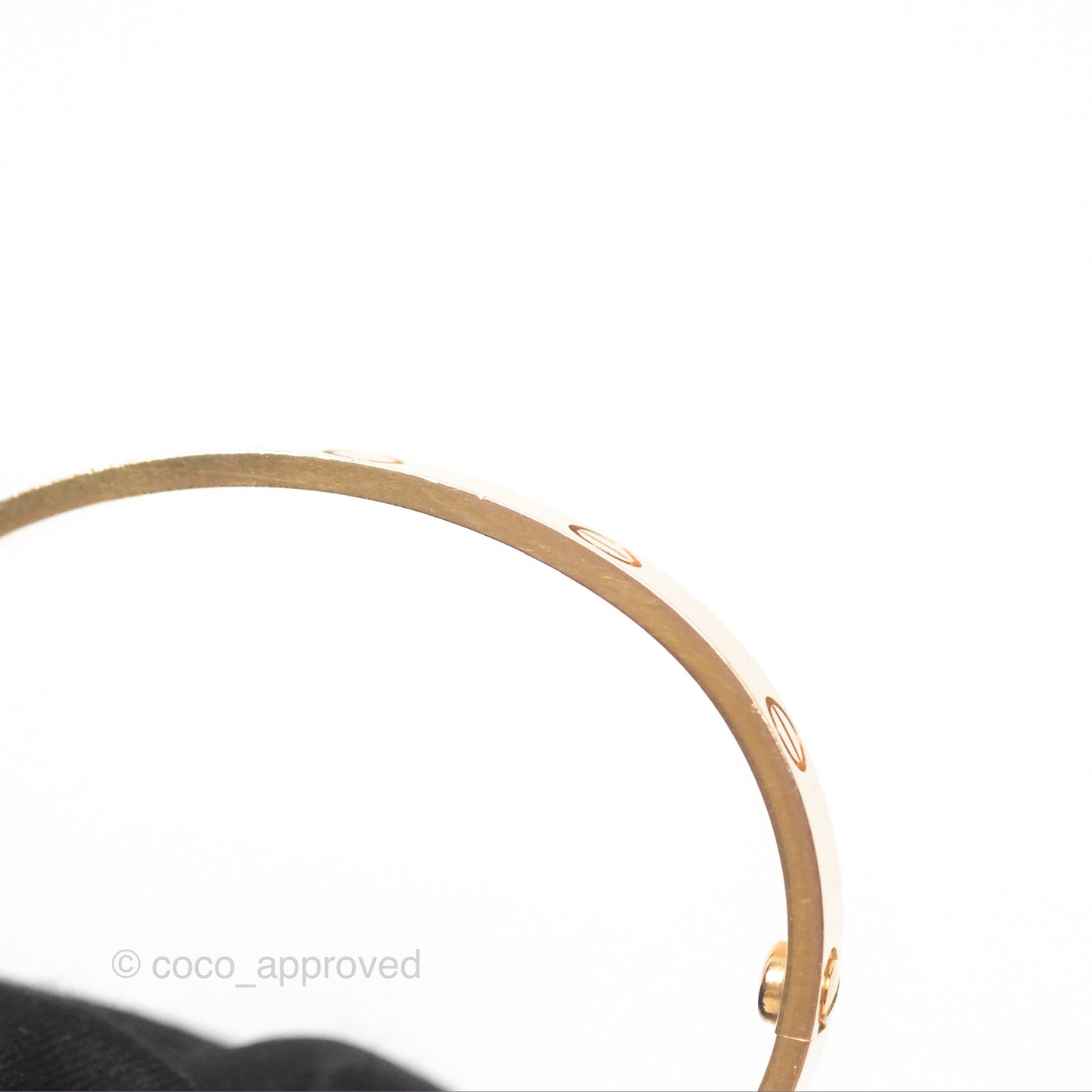 Cartier Love Bracelet Rose Gold Size 16