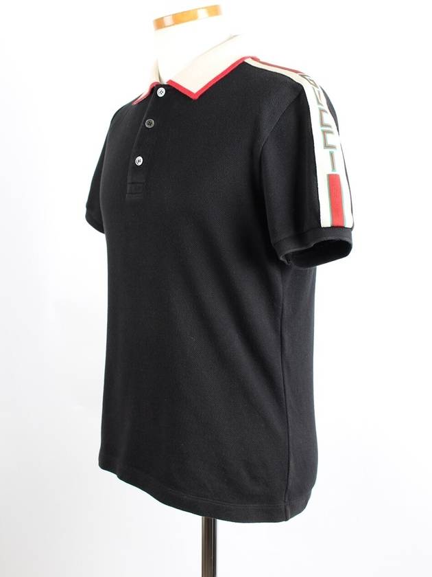 Luxury Gucci Trending 2025 Striped Cotton Polo S