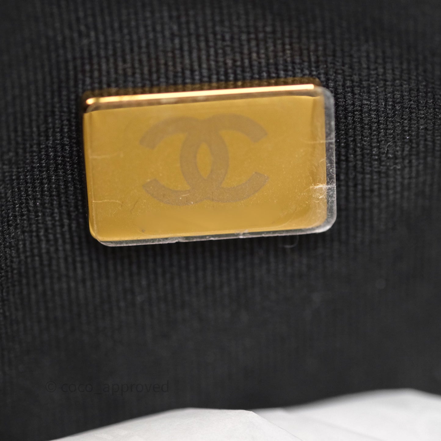 Chanel Mini Backpack Black Crumpled Calfskin Aged Gold Hardware 23A