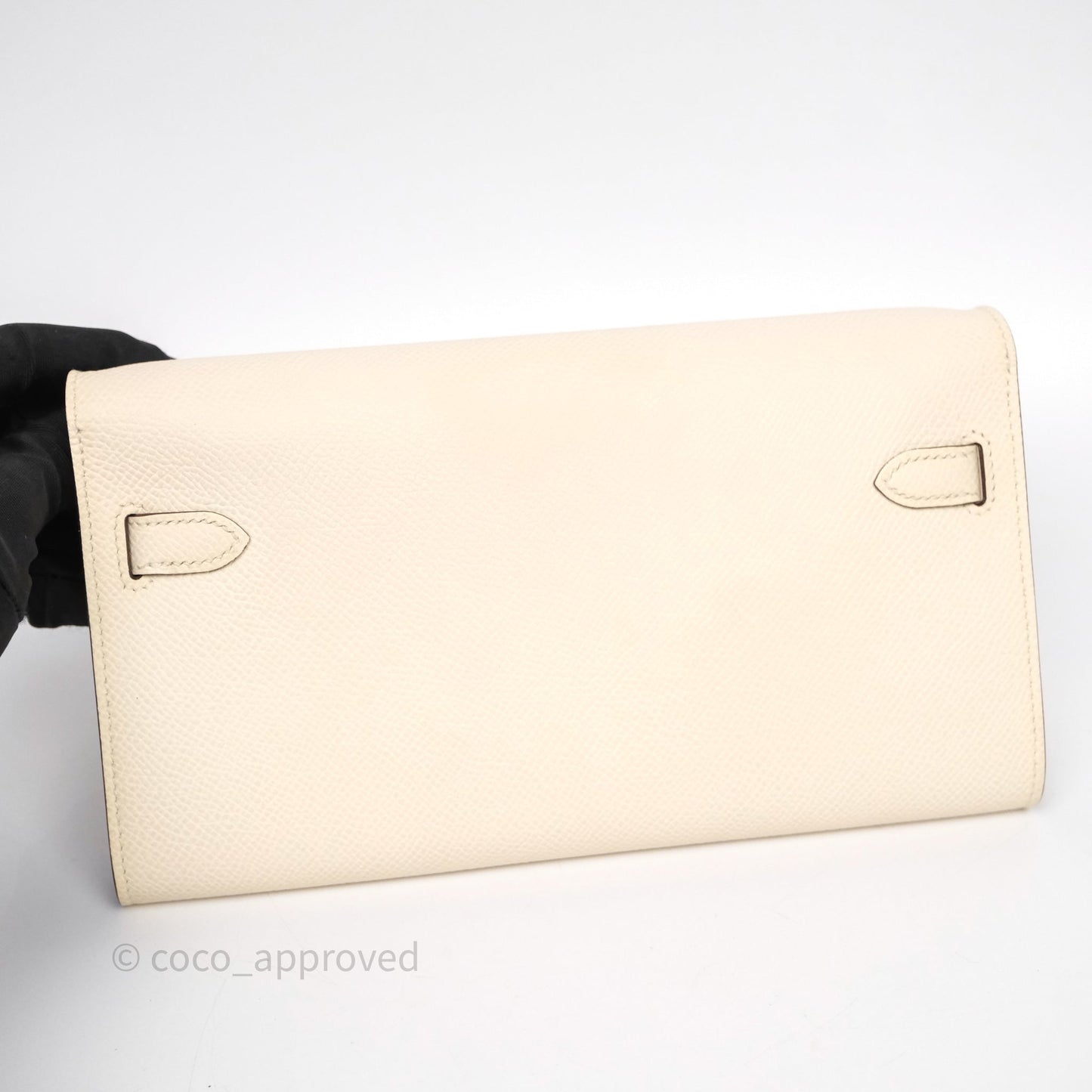 Hermès Kelly To Go Wallet Nata I2/ Jaune Poussin 1Z Epsom Gold Hardware