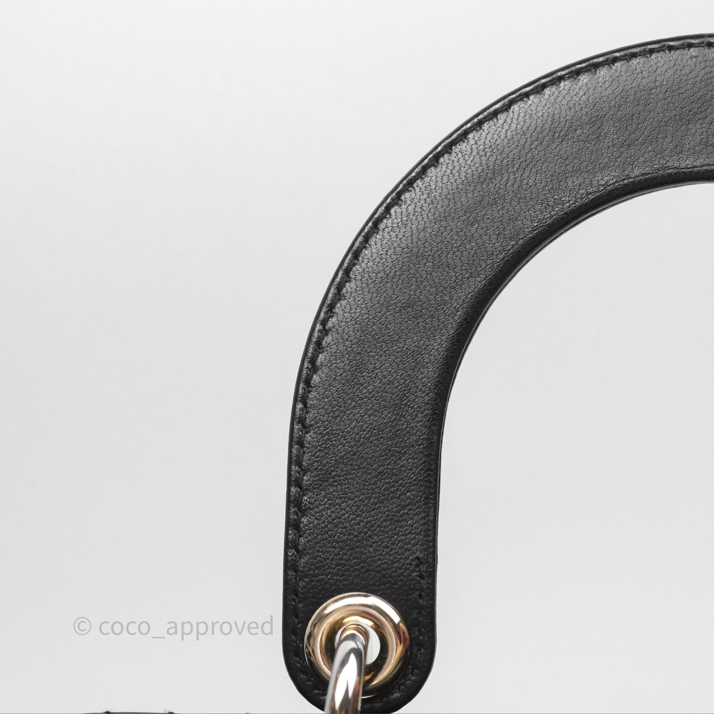 Christian Dior Small Lady Dior My ABCDior Black Cannage Lambskin