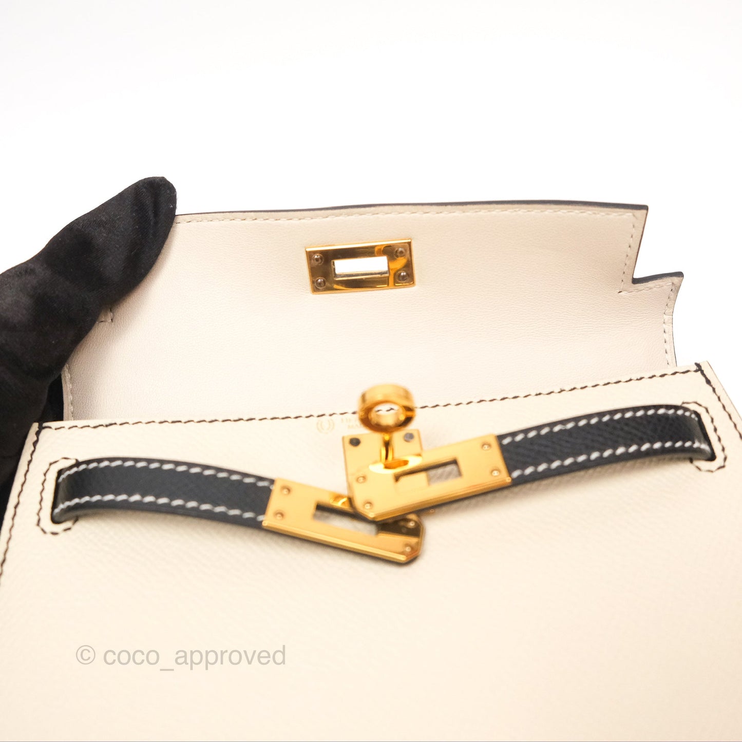 Hermès Mini Kelly II HSS Epsom Gold Hardware
