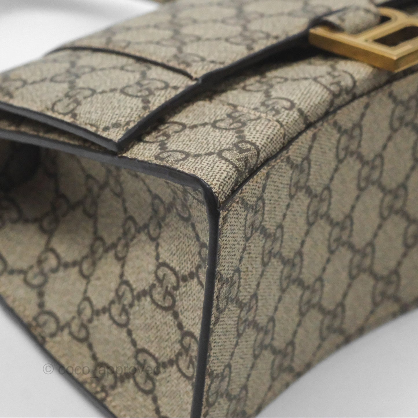 Gucci x Balenciaga The Hacker Project Small Hourglass Bag Beige/ Ebony