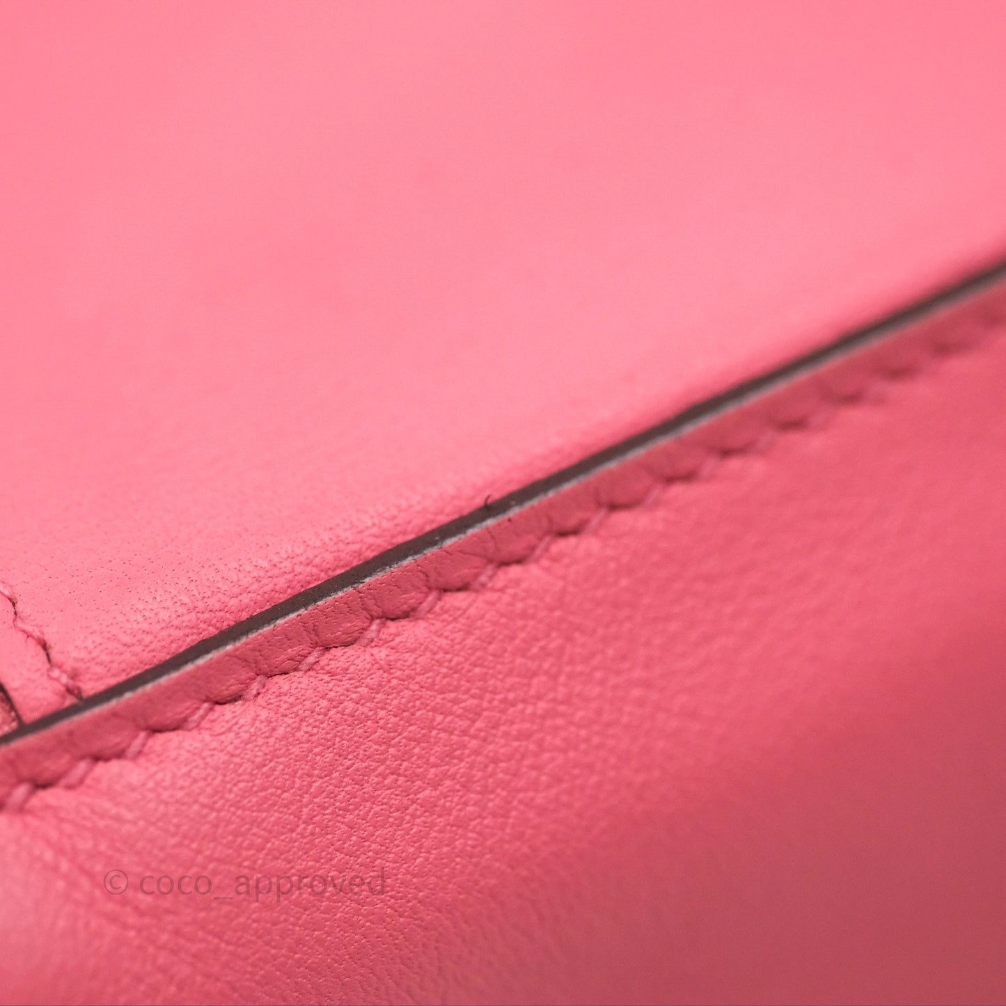 Hermès Mini Lindy 20 Rose Ete K4 Swift Palladium Hardware