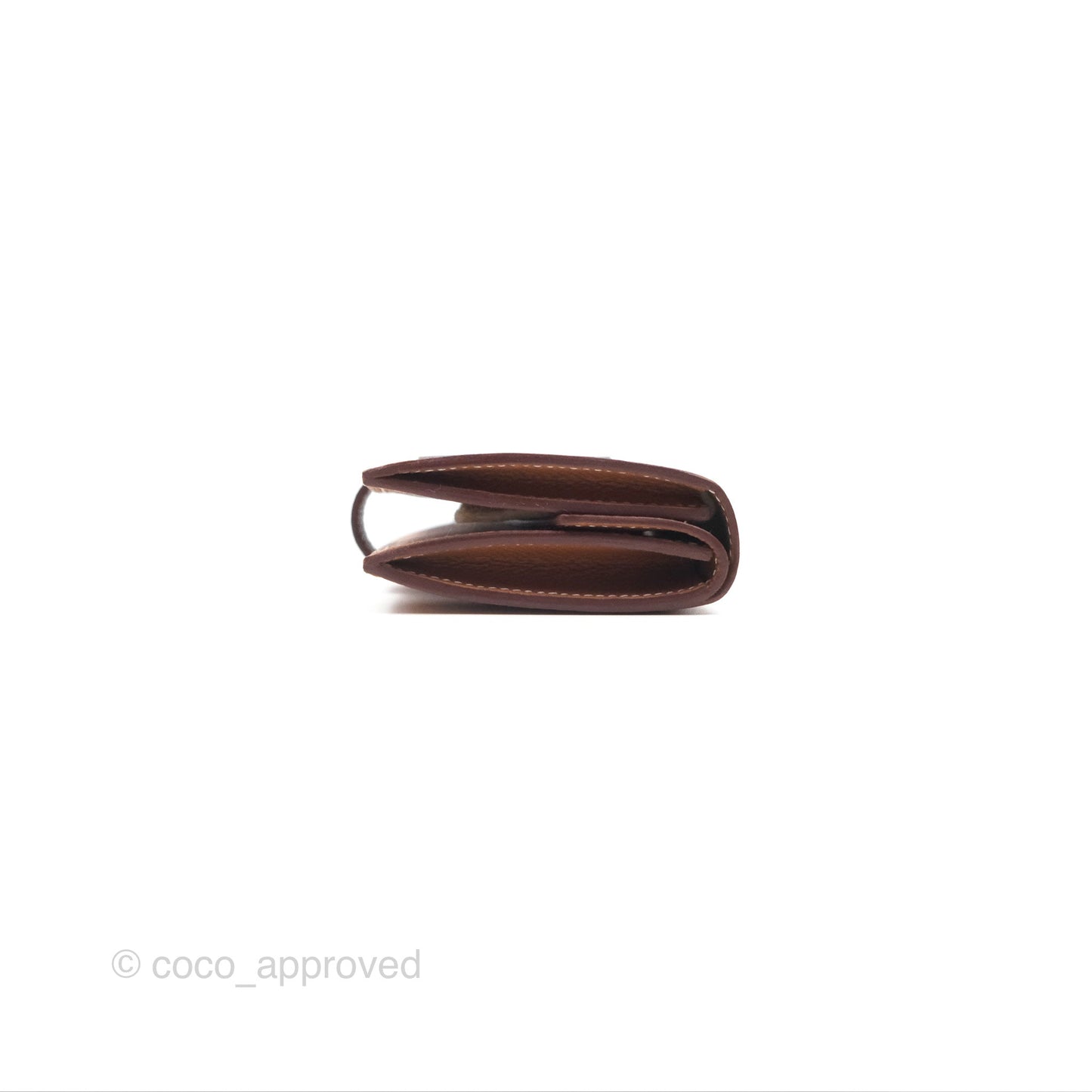 Hermès Bearn Mini Wallet Gold 37 Epsom Palladium Hardware