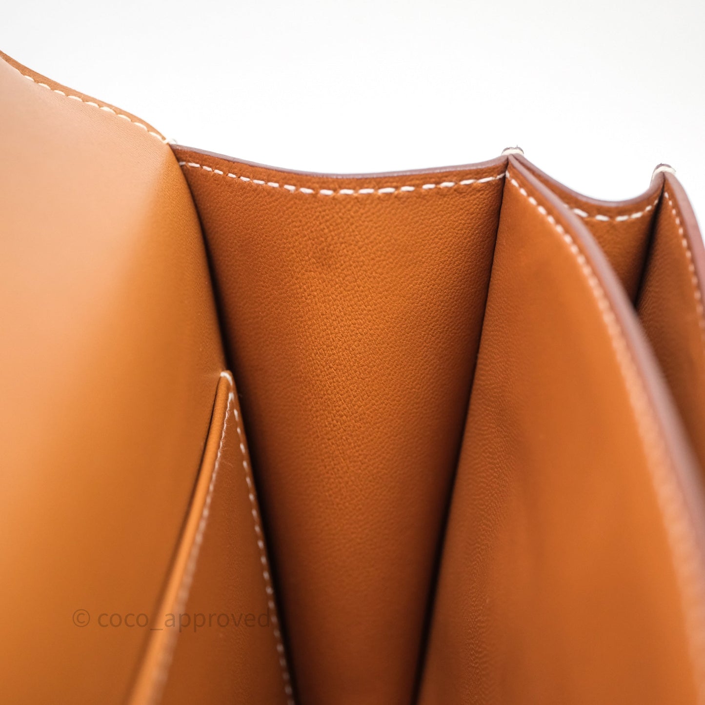 Hermès Constance Mini Smooth Barenia Leather Gold Hardware