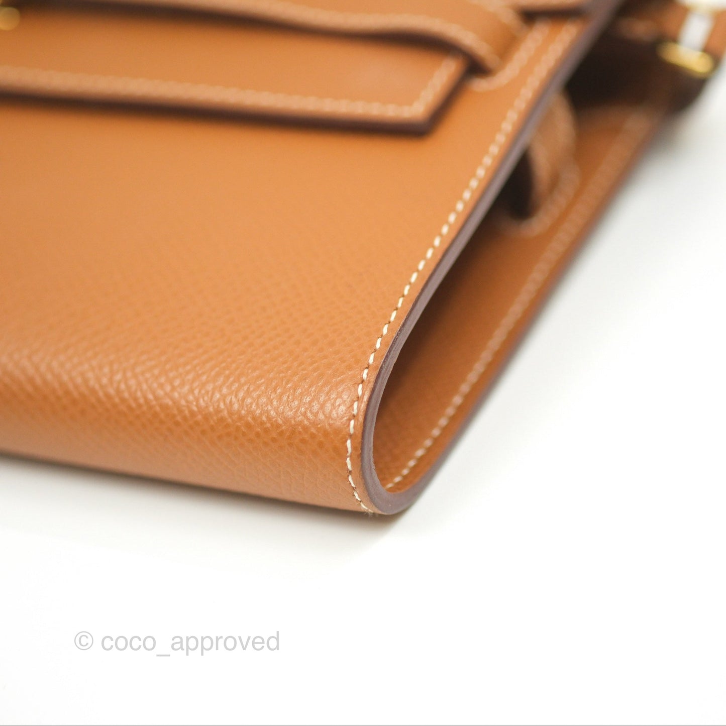 Hermès Kelly To Go Wallet Gold Epsom Gold Hardware