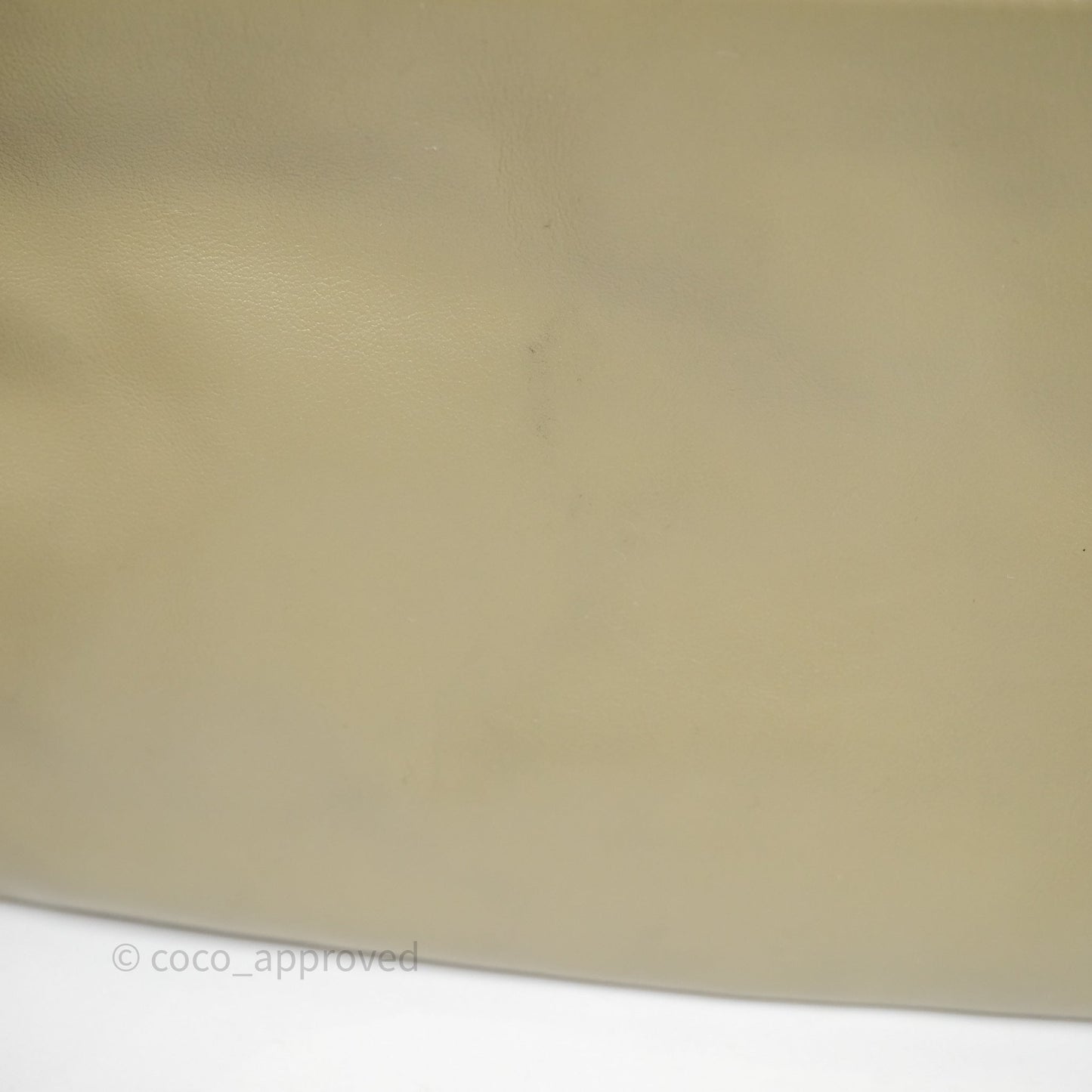 Chanel 22 Small Sage Green Shiny Calfskin Silver Hardware
