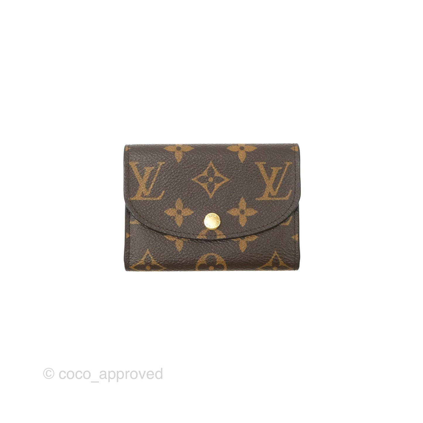 Louis Vuitton Rosalie Coin Purse Monogram Fuchsia Pink
