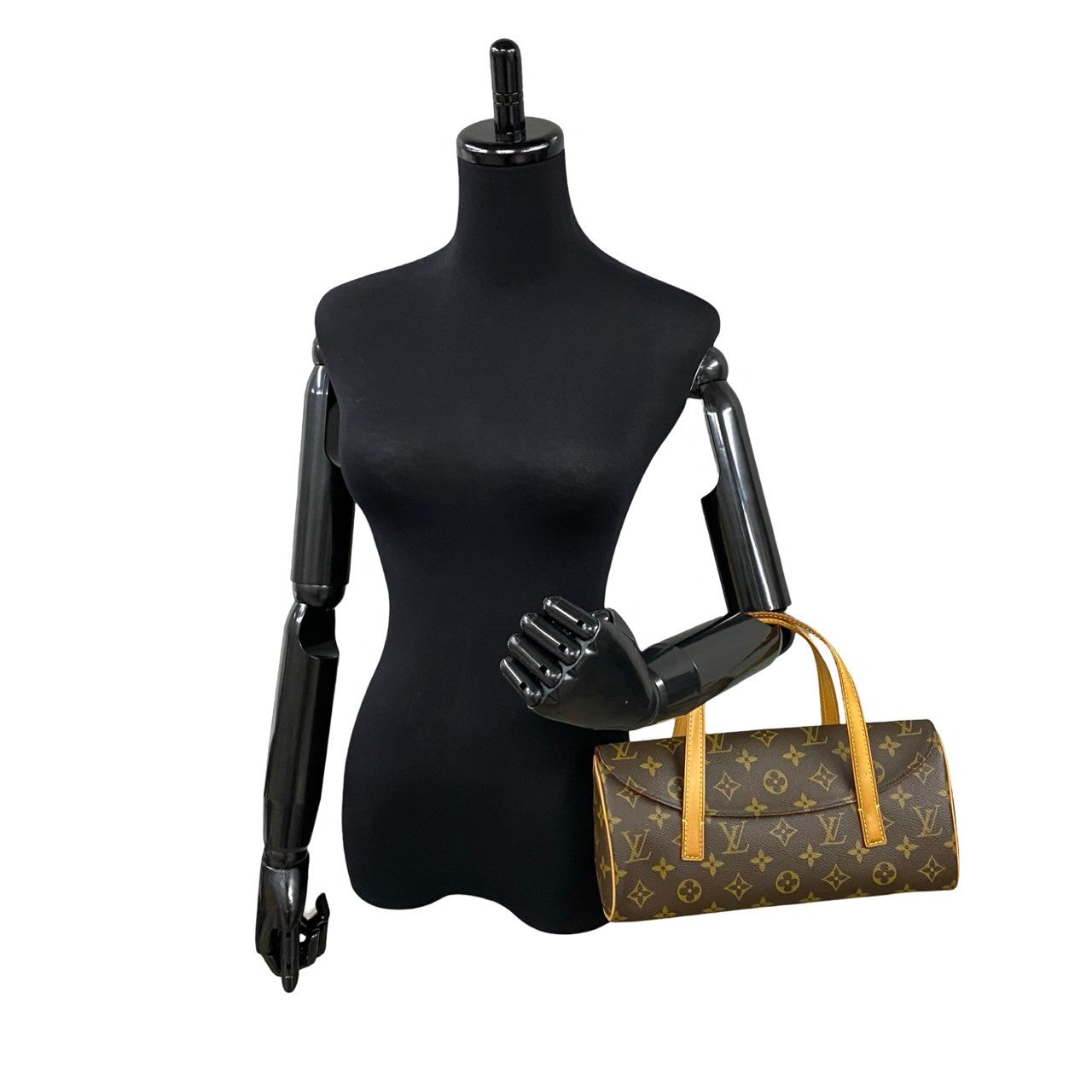 LOUIS VUITTON Handbag M51902 leather Brown Monogram Sonatine