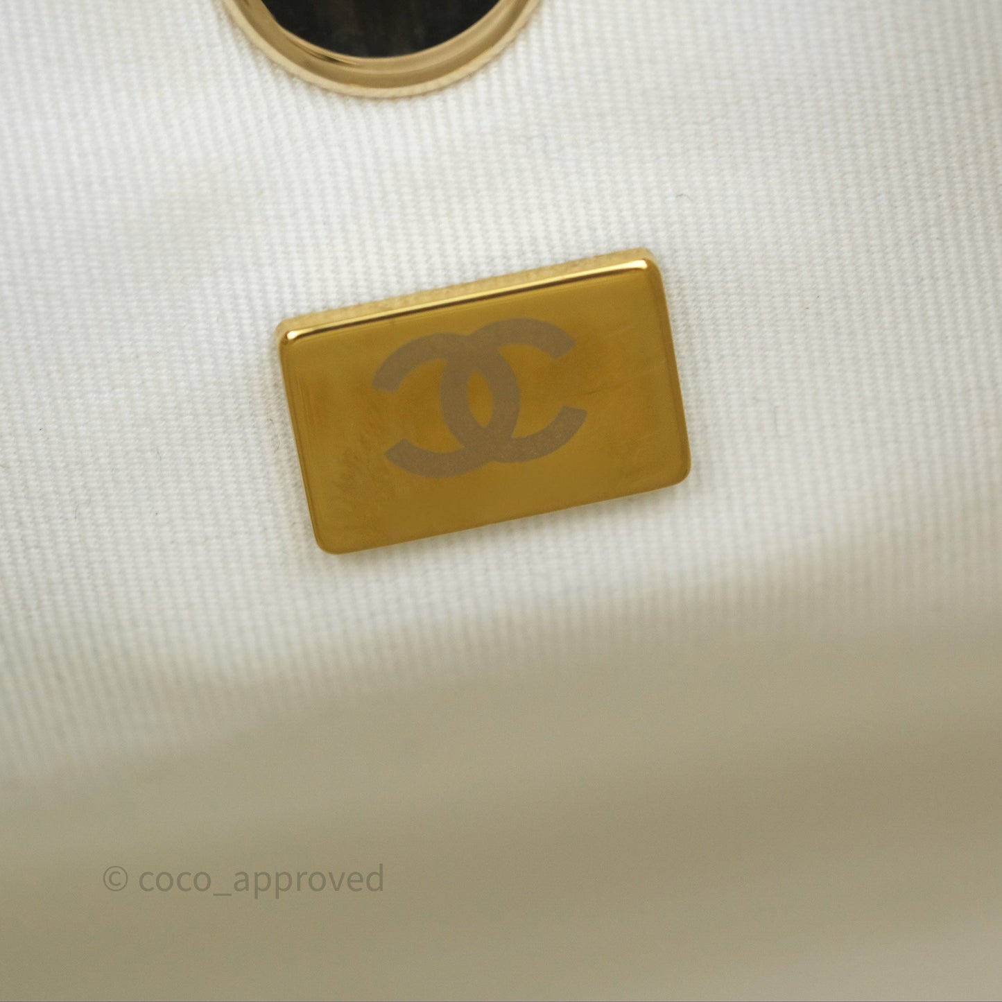 Chanel Quilted Small Duma Drawstring Backpack White Calfskin Gold Hardware
