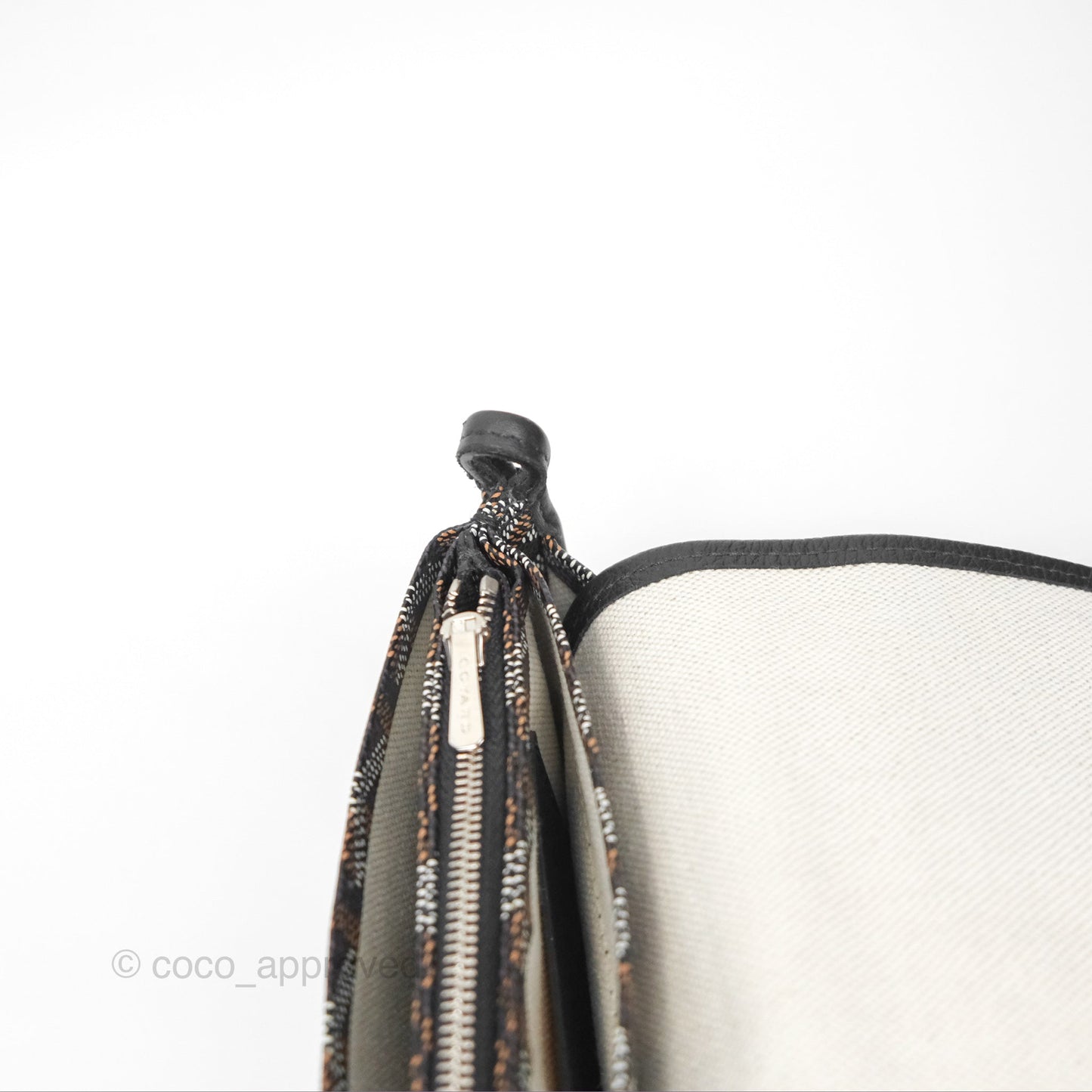 Goyard Plumet Pocket Wallet Black