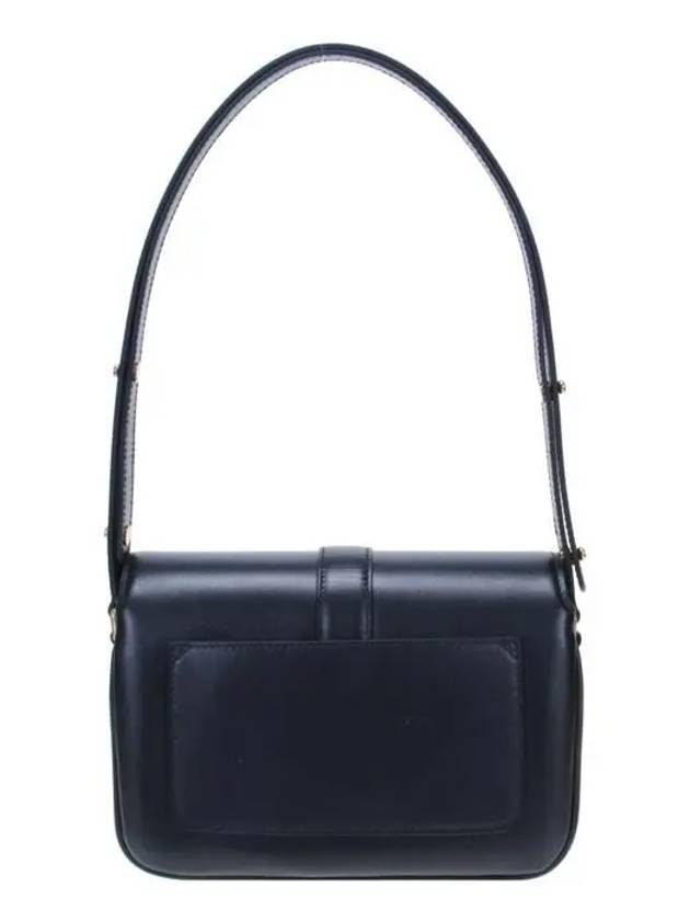Luxury Balenciaga WoMen's BB Buckle Flap Shoulder Bag Black