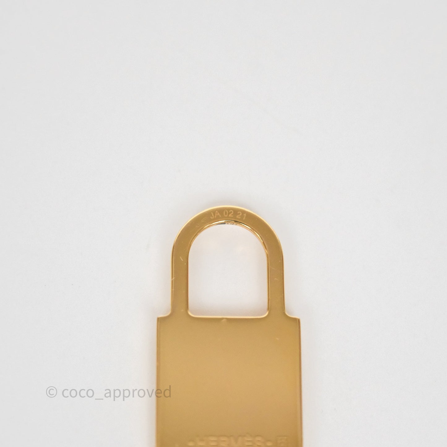 Hermès O'Kelly Earrings Nata I2 Swift Rose Gold Hardware