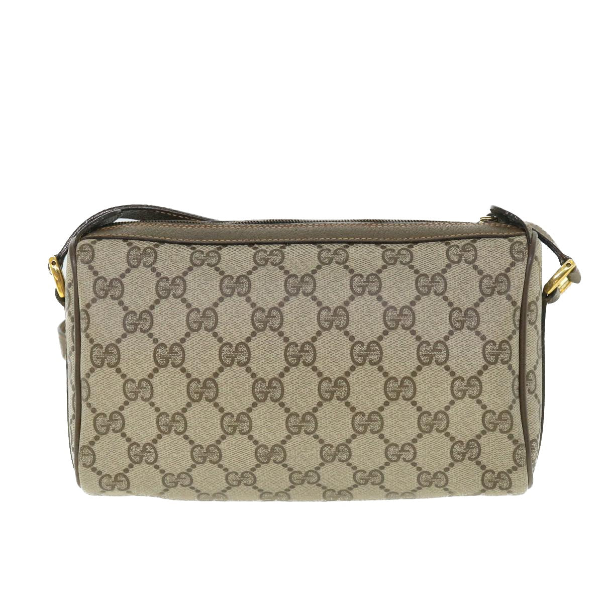 Luxury Gucci GG Supreme Web Sherry Line Shoulder Bag Beige Red 89 02 018  54694
