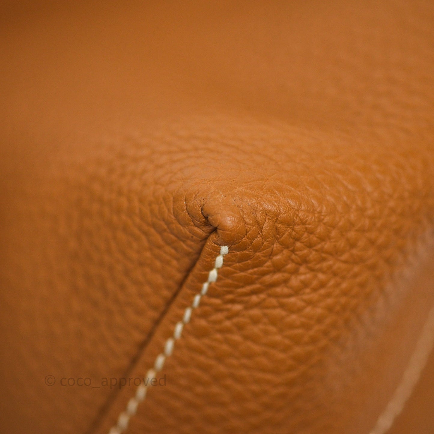 Hermès Double Sens Tote 36 Gold/ Orange Clemence