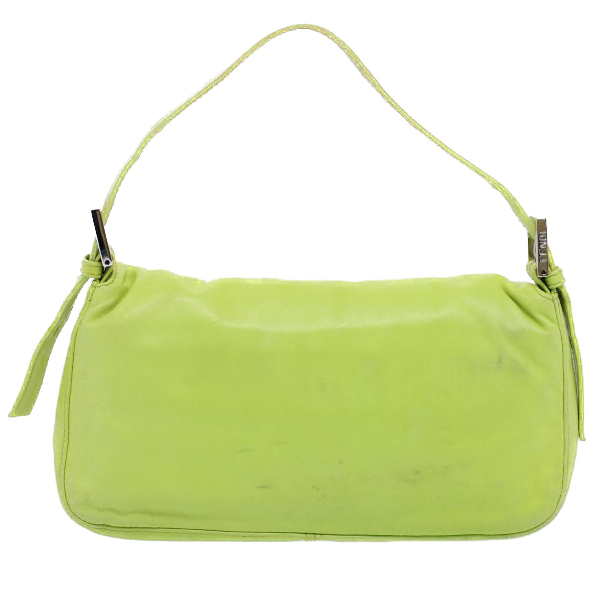Luxury FendiMamma bucket Shoulder Bag Leather Green 2318 26424 00854704