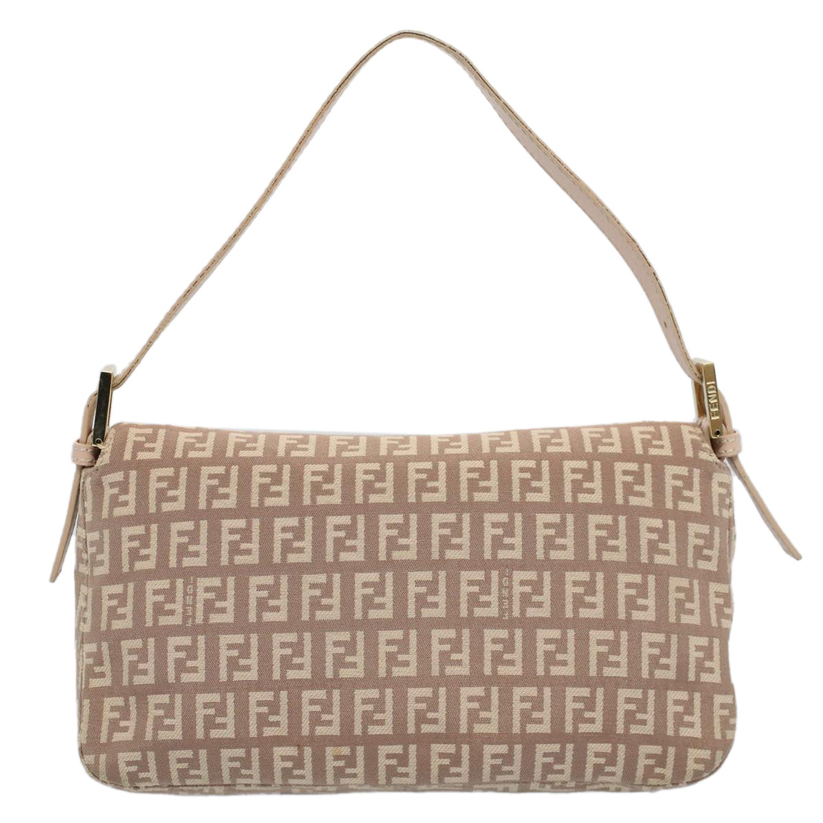Luxury FendiZucchino Canvas Mamma bucket Hand Bag Beige54705