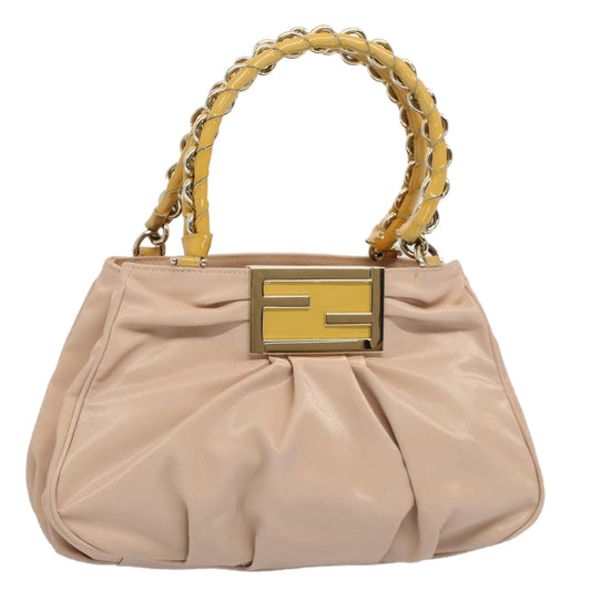Luxury FendiChain Hand Bag Nylon Pink54757