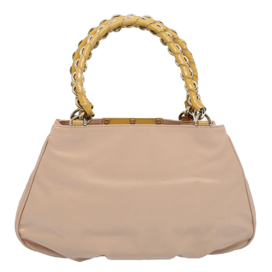 Luxury FendiChain Hand Bag Nylon Pink54757