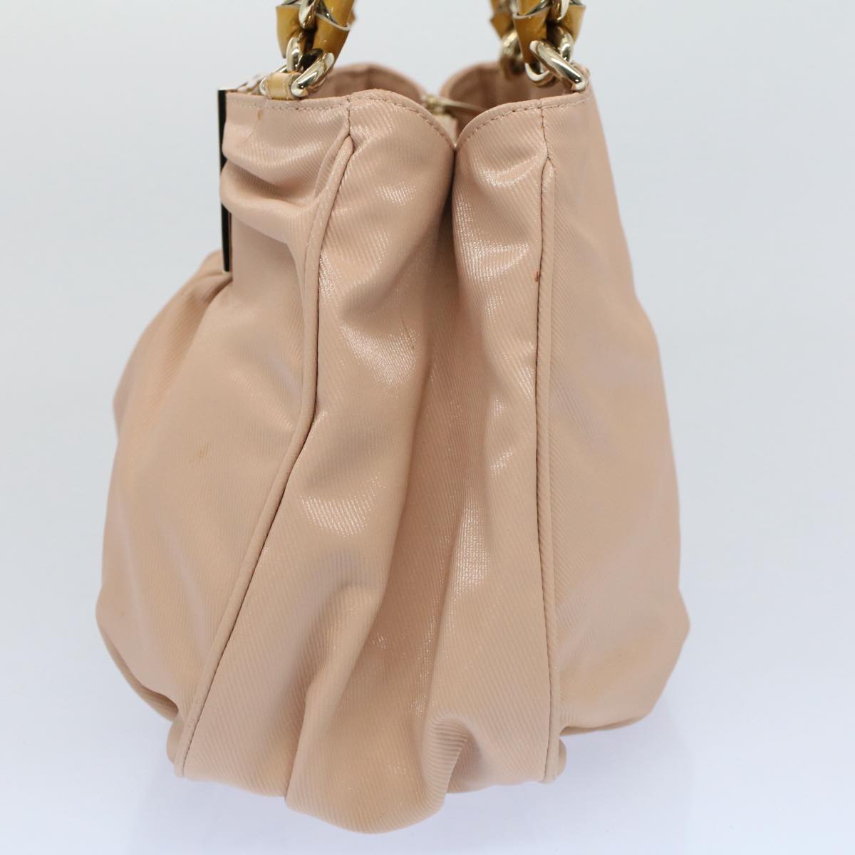 Luxury FendiChain Hand Bag Nylon Pink54757