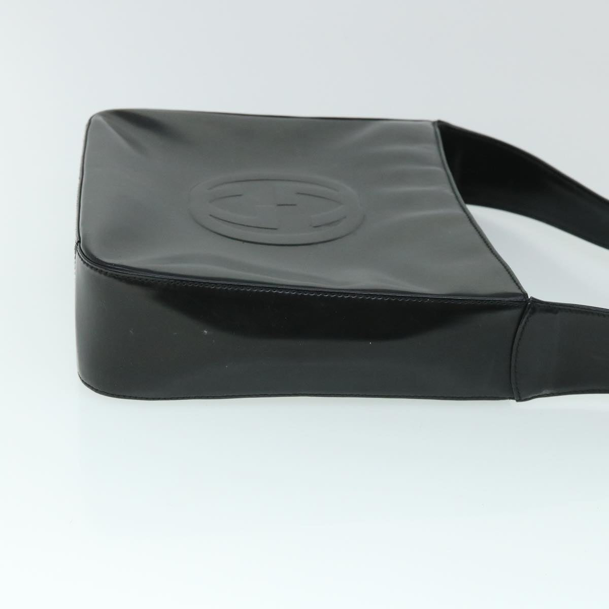 Luxury Gucci Shoulder Bag Patent leather Black 000 0506  54780