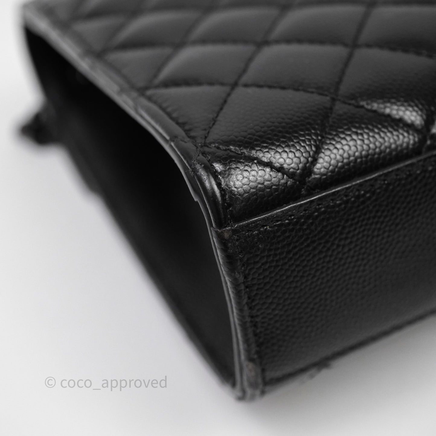 Saint Laurent Envelope Medium So Black Caviar