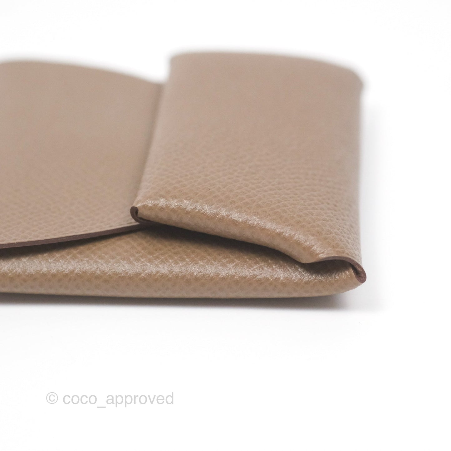 Hermès Bastia Coin Purse Etoupe