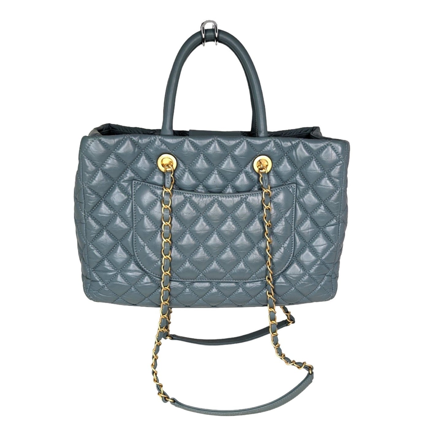 Luxury Chanel Aged Calfskin Coco Allure Shopping Tote