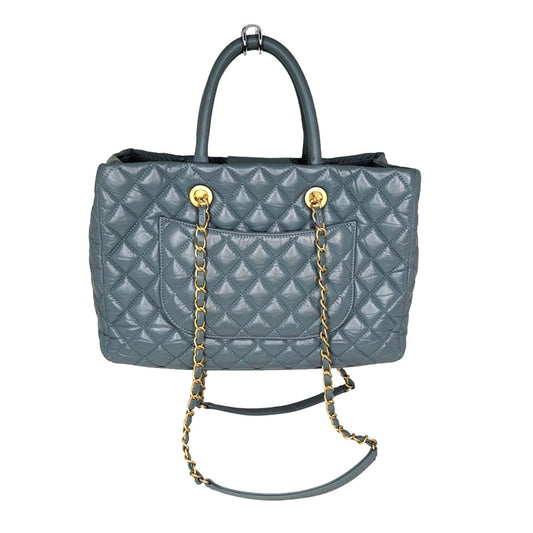Luxury Chanel Aged Calfskin Coco Allure Shopping Tote