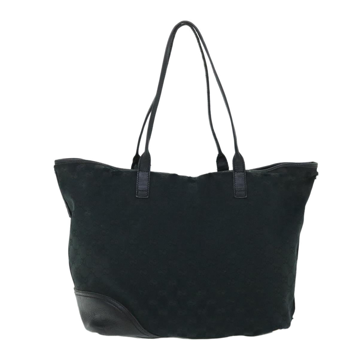Luxury Gucci GG Canvas Tote Bag Black 169945  54808