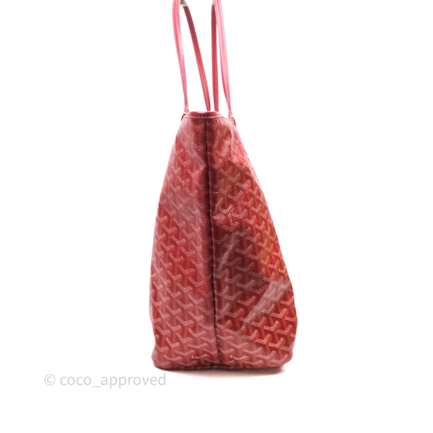 Goyard St Louis Tote GM Red