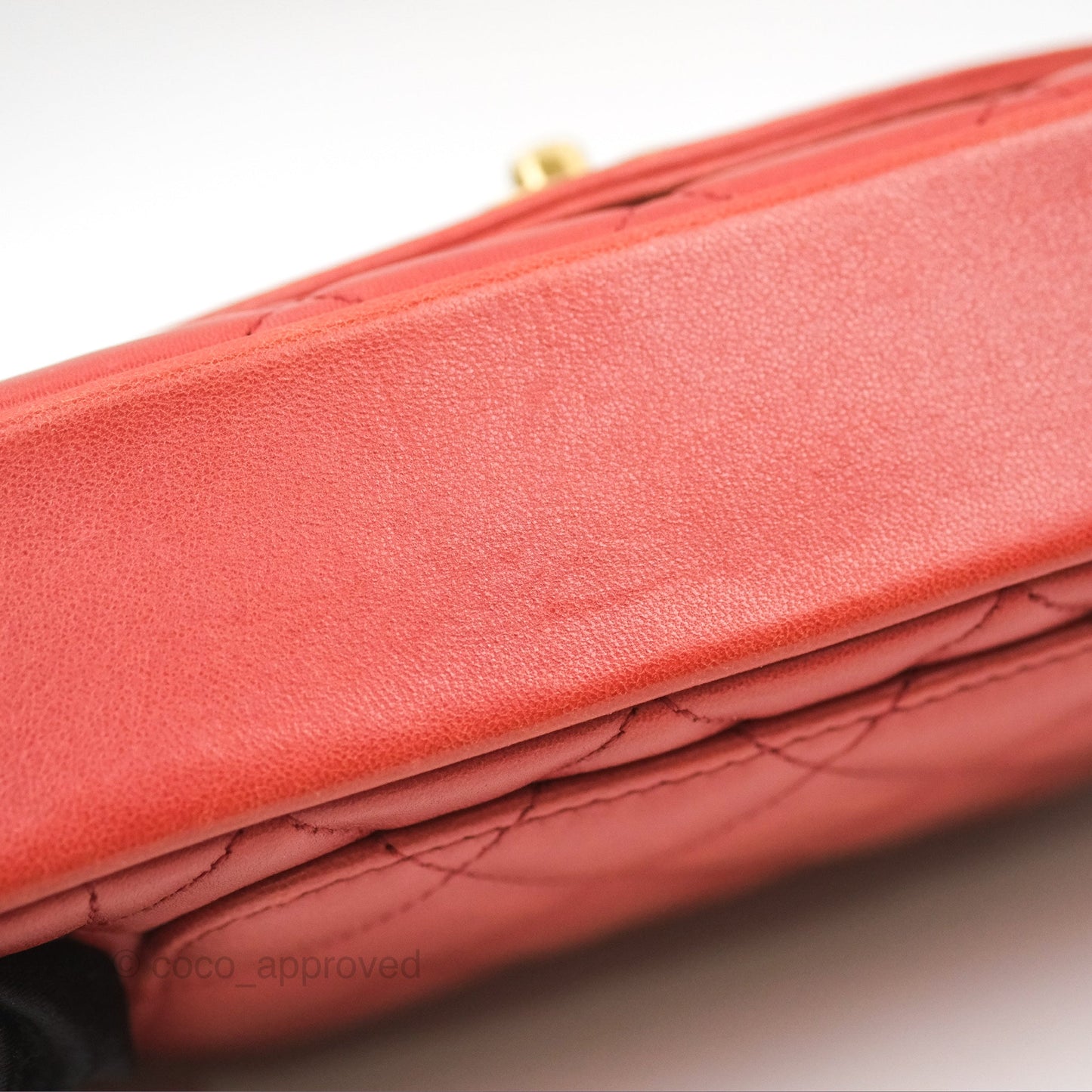 Chanel Diana Reissue Brick Red Gold Hardware
