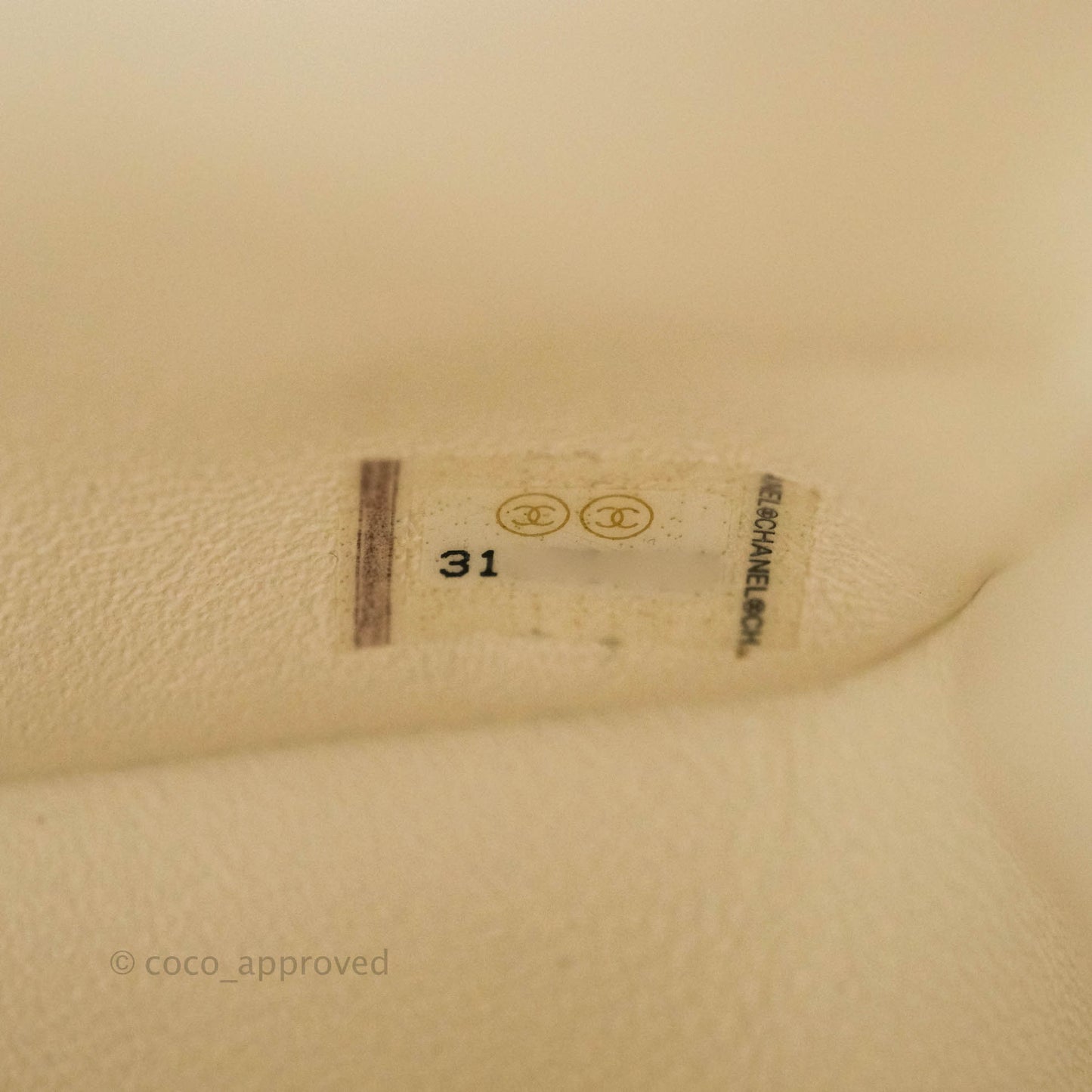 Chanel Top Handle Mini Rectangular Flap Bag White Caviar Aged Gold Hardware