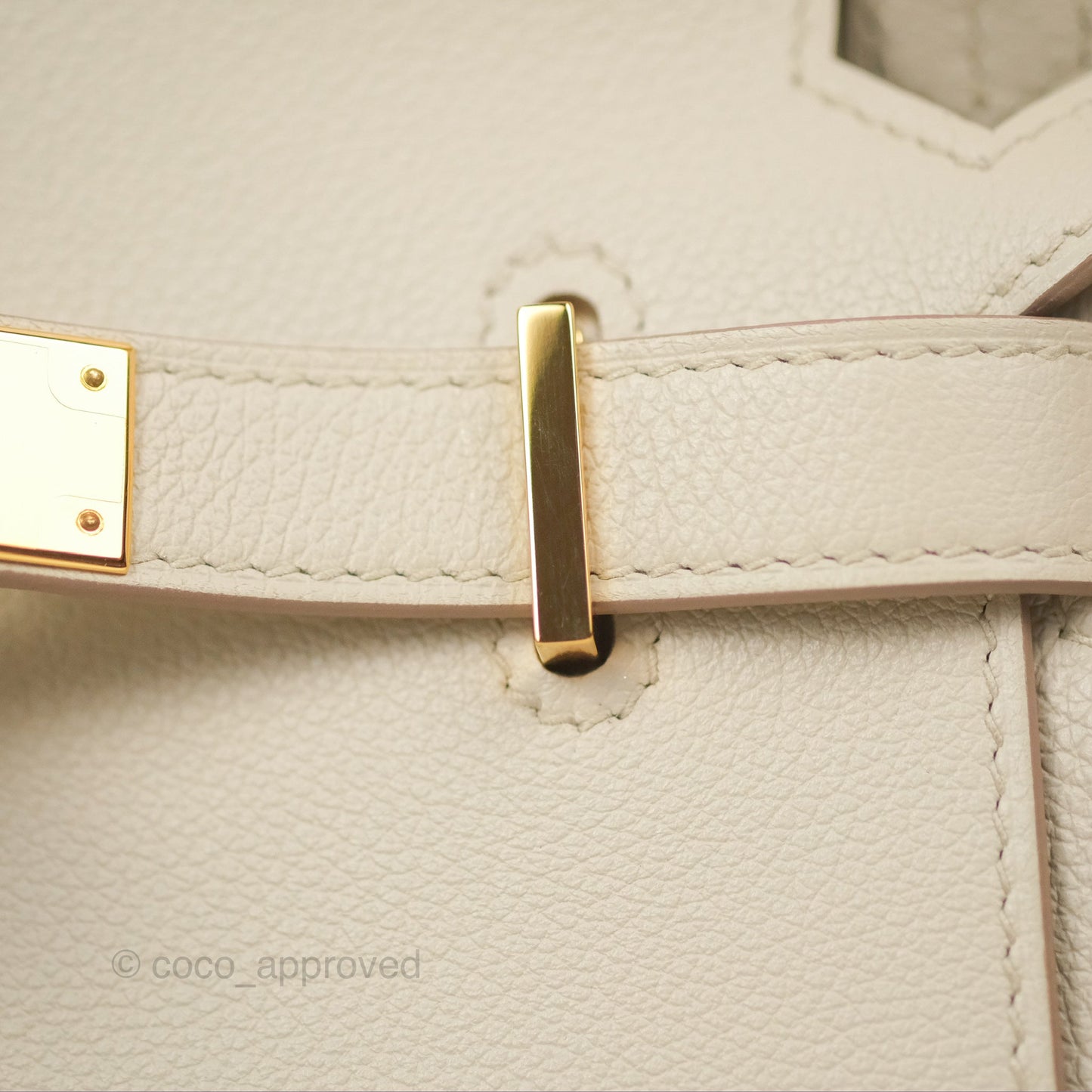 Hermès Mini Jypsiere Beton Evercolor Gold Hardware