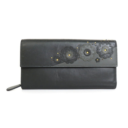 Luxury Bottega Veneta  Leather Long Wallet (Tri-Fold) ()