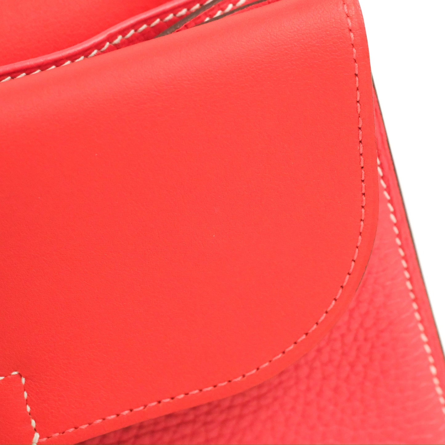 Hermès Halzan 31 Red Palladium Hardware