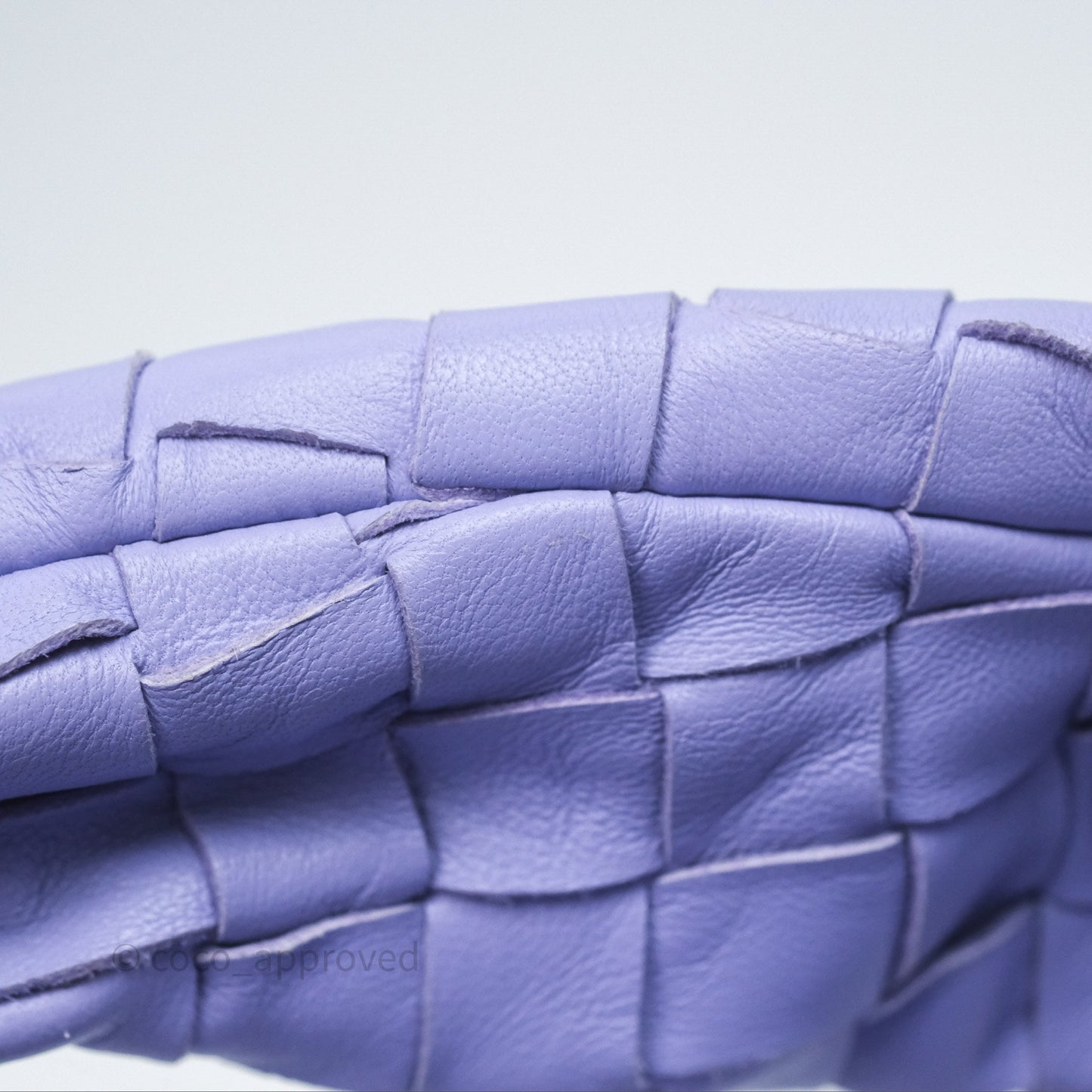 Bottega Veneta Mini Jodie Bag Purple Intrecciato Lambskin